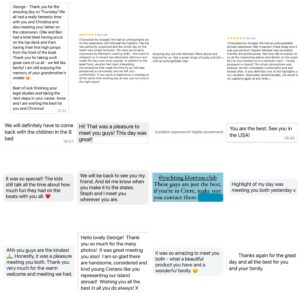 Comments from happy guests